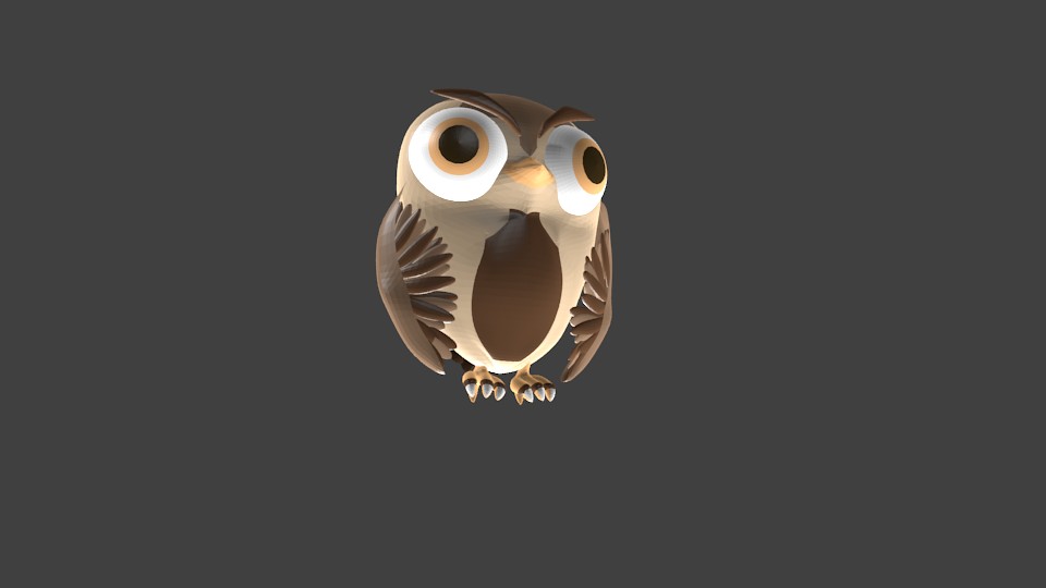 Baby Owl Character preview image 1